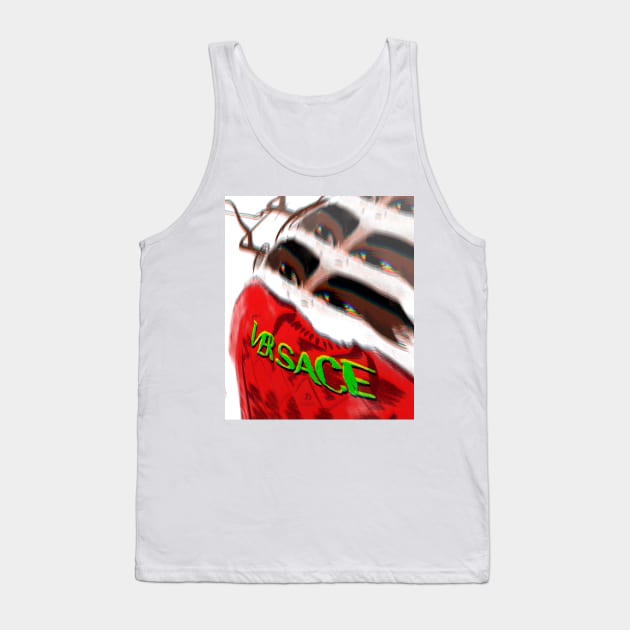 Fashion illustration Tank Top by valentyna mohylei